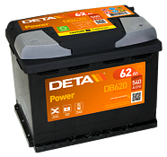 Аккумулятор Deta Power DB620 (62 Ah)